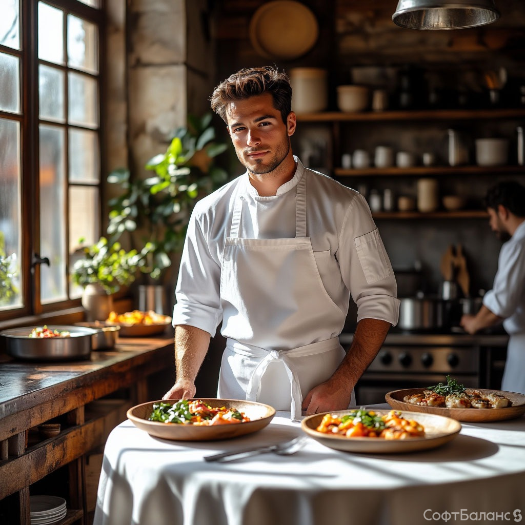 Эффективная работа на кухне с помощью монитора повара